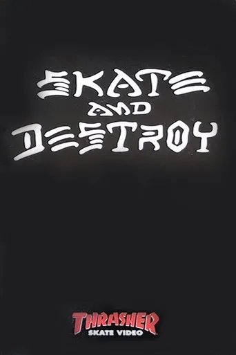 Póster de Thrasher - Skate and Destroy