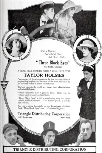 Póster de Three Black Eyes