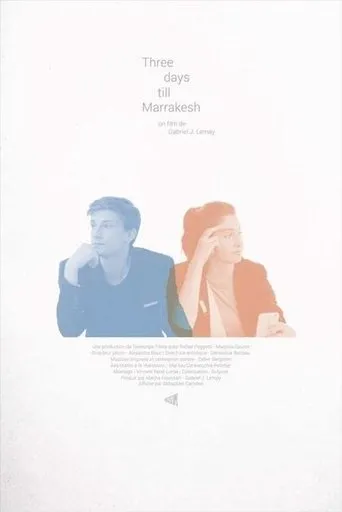 Póster de Three Days Till Marrakesh