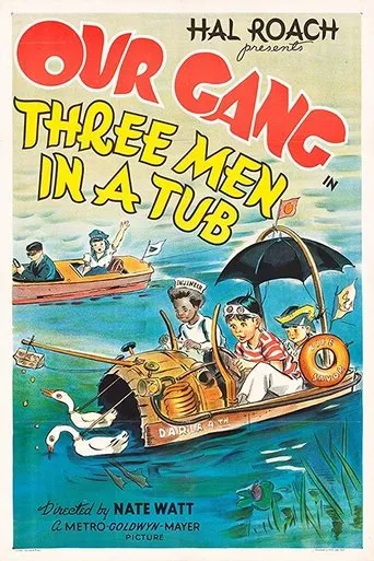 Póster de Three Men in a Tub