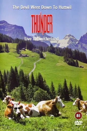 Póster de Thunder - The Devil Went Down To Huttwil