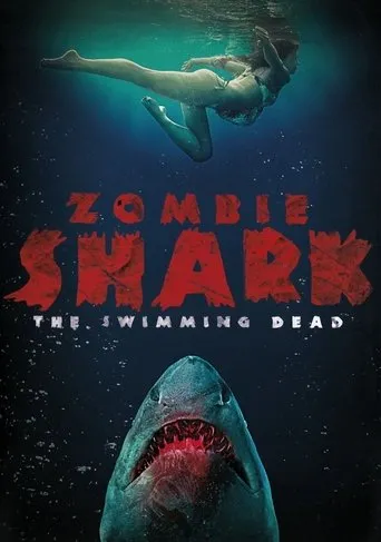 Póster de Tiburón zombie