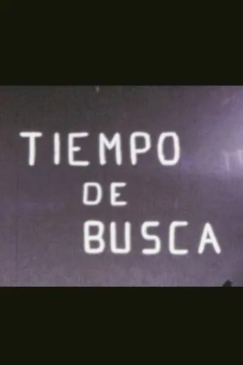 Póster de Tiempo de busca