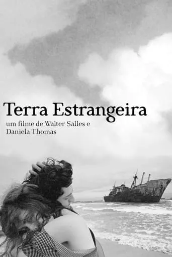 Póster de Tierra extranjera (1996) con João Lagarto como Pedro