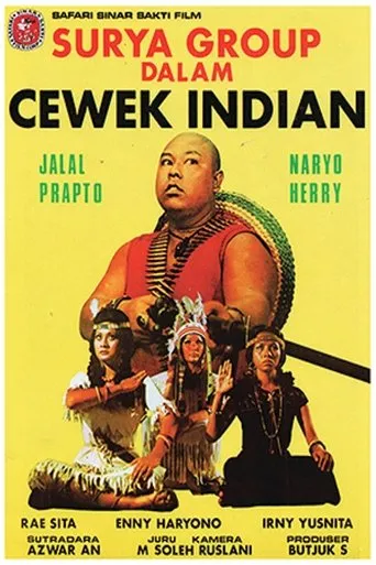 Póster de Tiga Cewek Indian