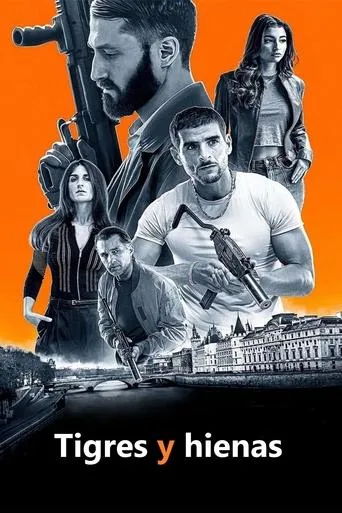Póster de Tigres y hienas (2024) con Olivier Martinez como Ange