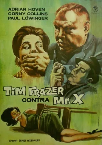 Póster de Tim Frazer jagt den geheimnisvollen Mr. X