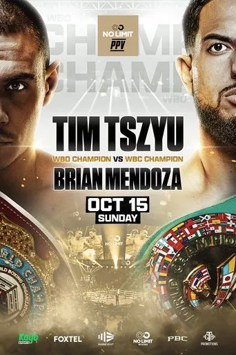 Póster de Tim Tszyu vs. Brian Mendoza