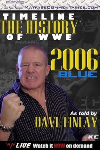 Póster de Timeline: The History of WWE – 2006 Blue – As Told By Fit Finlay