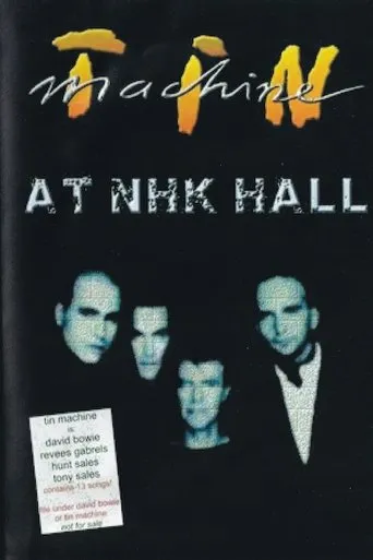 Póster de Tin Machine - Live at Paradiso