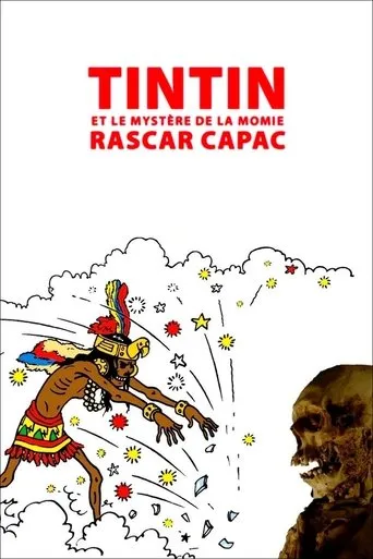 Póster de Tintin et le mystère de la momie Rascar Capac