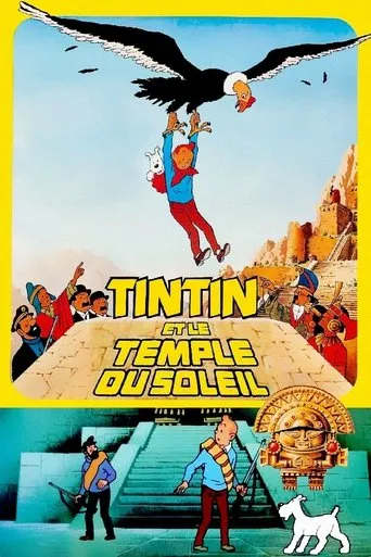 Póster de Tintín y el Templo del Sol
