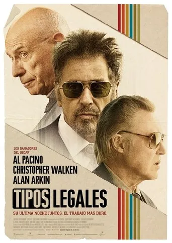 Póster de Tipos legales (2012) con Al Pacino como Valentine "Val"