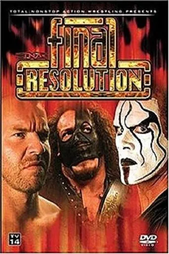 Póster de TNA Final Resolution 2007