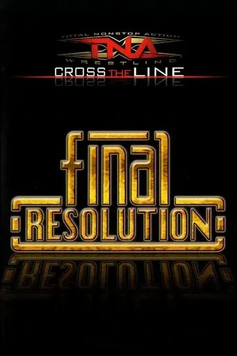 Póster de TNA Final Resolution 2009