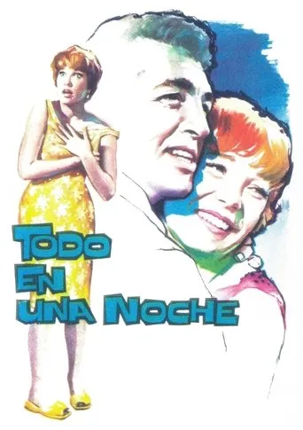 Póster de Todo en una noche (1961) con Charles Ruggles como Dr. Warren Kingsley, Sr