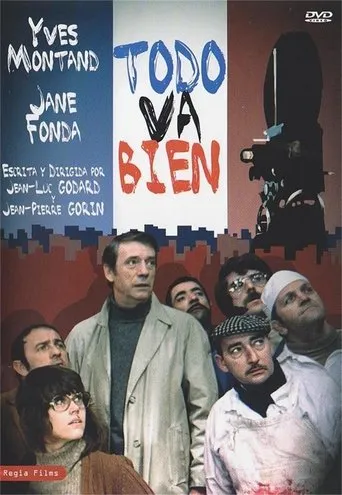 Póster de Todo va bien (1972) con Pierre Oudrey como Frederic