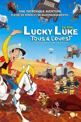 Póster de Todos al oeste (2007) con Adrien Antoine como Jolly Jumper (voice)