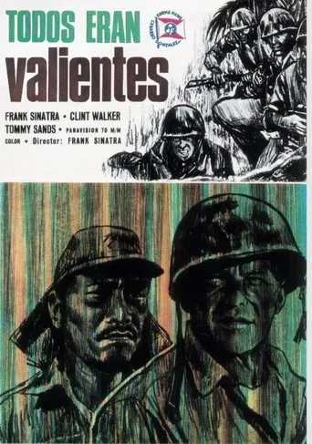 Póster de Todos eran valientes (1965) con Tony Bill como Air Crewman Keller
