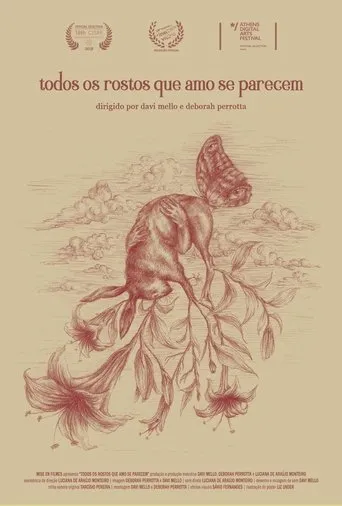 Póster de Todos os Rostos que Amo se Parecem