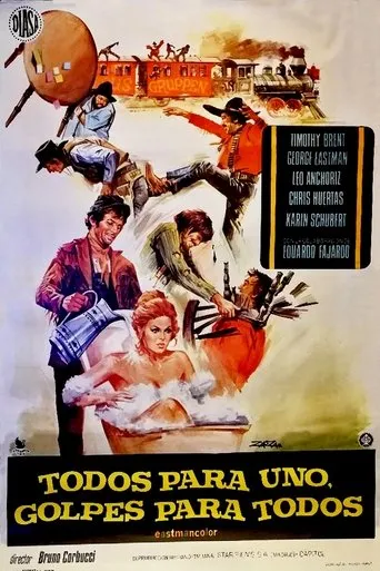 Póster de Todos para uno, golpes para todos (1973) con Max Turilli como Baron von Horn