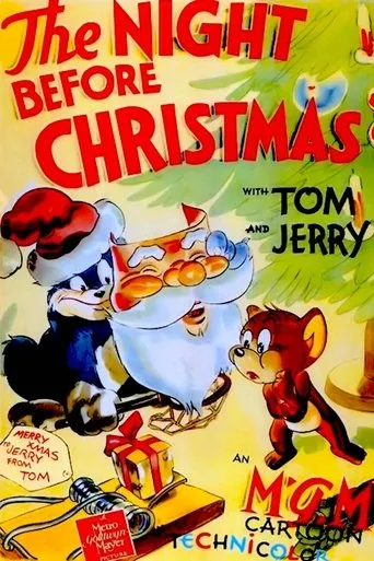 Póster de Tom y Jerry: La noche de Navidad