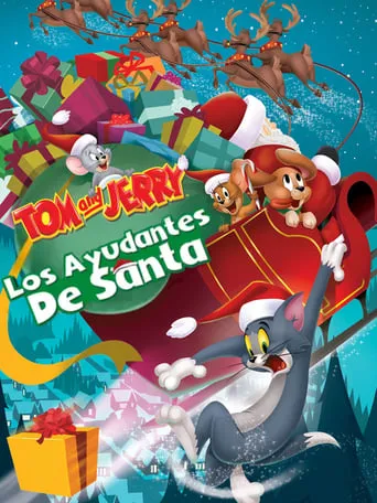 Póster de Tom y Jerry: Los pequeños ayudantes de Santa Claus