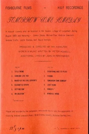 Póster de Tomorrow Come Someday