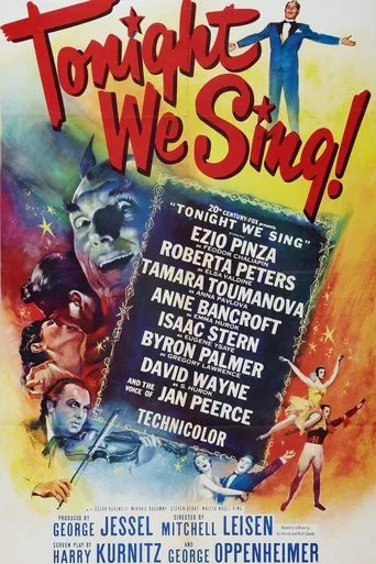 Póster de Tonight We Sing