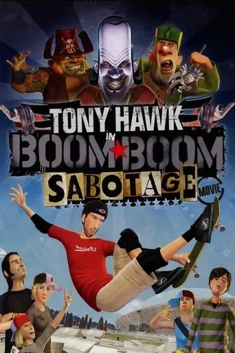 Póster de Tony Hawk in Boom Boom Sabotage