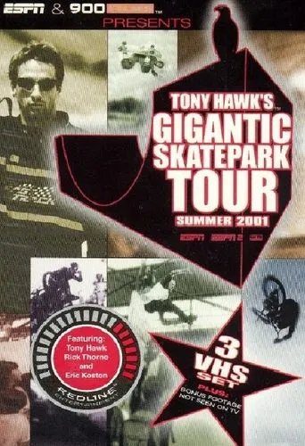 Póster de Tony Hawk's Gigantic Skatepark Tour 2001