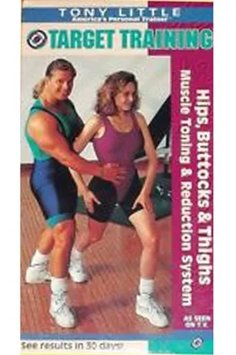 Póster de Tony Little Target Training: Hips, Buttocks & Thighs