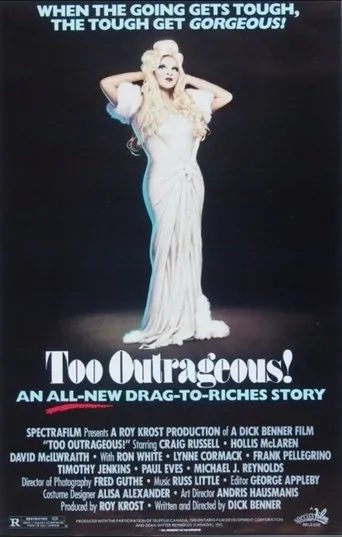 Póster de Too Outrageous!
