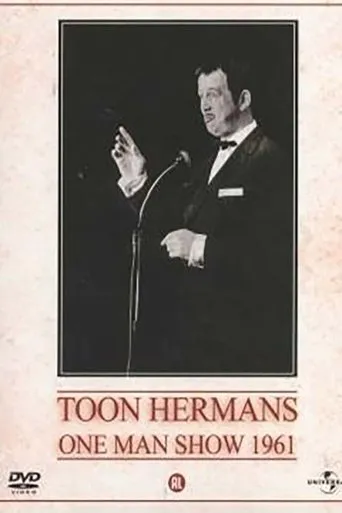 Póster de Toon Hermans: One Man Show 1961