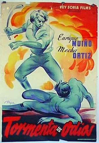 Póster de Tormenta de Odios (1954) con Enrique Fava como Prior