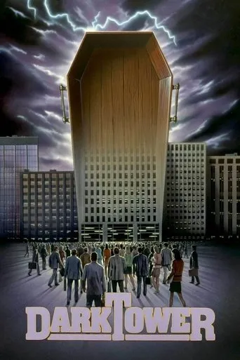 Póster de Torre de cristal (1987) con Michael Moriarty como Dennis Randall