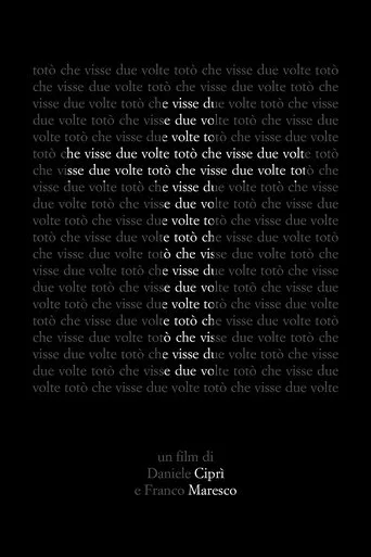 Póster de Totò che visse due volte