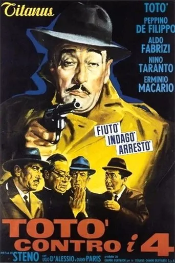Póster de Totò contro i 4