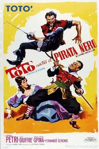 Póster de Totò contro il pirata nero