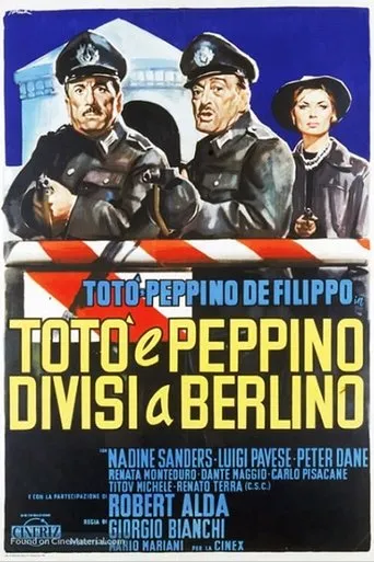 Póster de Totò e Peppino divisi a Berlino