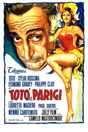 Póster de Totó en París