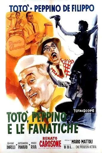 Póster de Totò, Peppino e le fanatiche