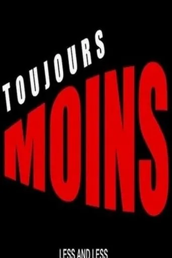 Póster de Toujours moins