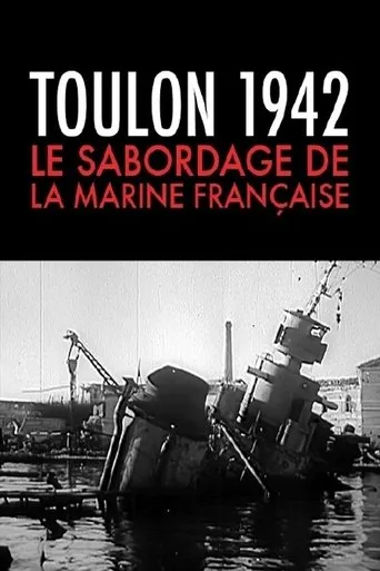 Póster de Toulon 1942, le sabordage de la marine française