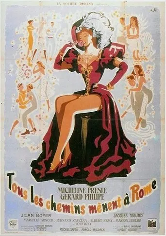 Póster de Tous les chemins mènent à Rome
