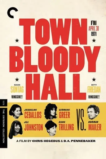 Póster de Town Bloody Hall