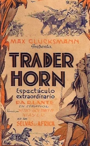 Póster de Trader Horn