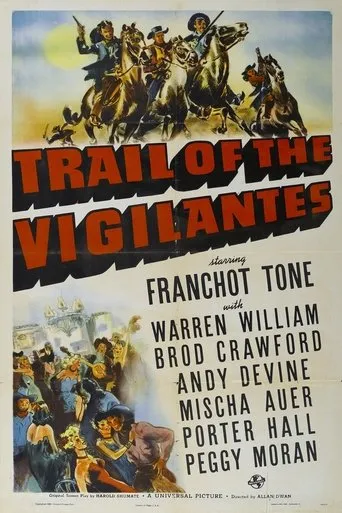 Póster de Trail of the Vigilantes