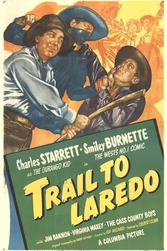 Póster de Trail to Laredo
