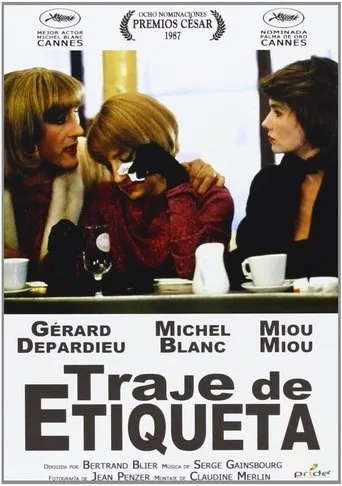 Póster de Traje de etiqueta (1986) con Michel Such